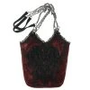 DEVIL FASHION Sac 'Satin Blood' Rouge Et Noir 2 DEVIL FASHION Sac 'Satin Blood' Rouge Et Noir -ALCHEMY GOTHIC shop sac satin blood rouge et noir