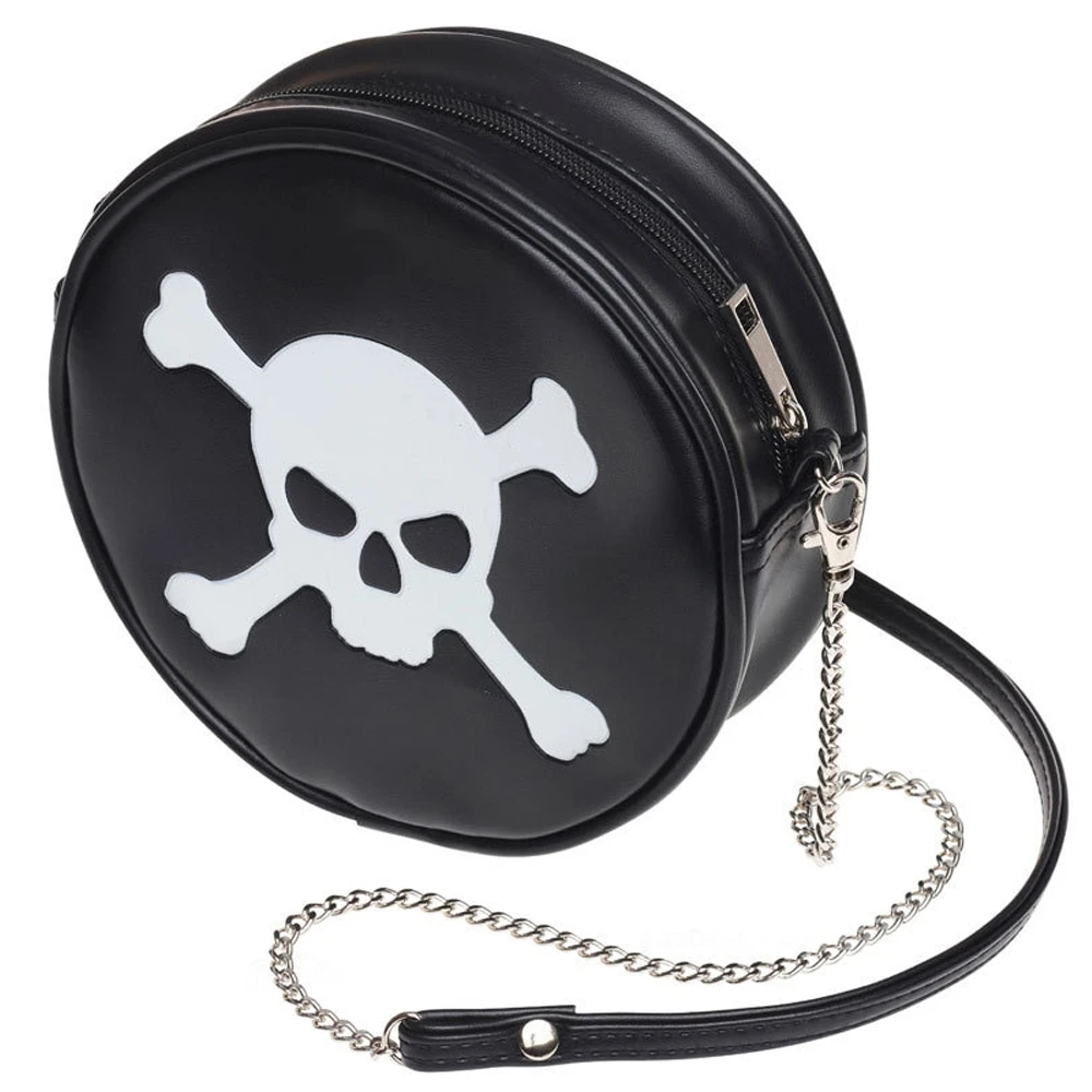 ALCHEMY GOTHIC Sac 'Skull & Crossbones' Noir 4 ALCHEMY GOTHIC Sac 'Skull & Crossbones' Noir – Image 2