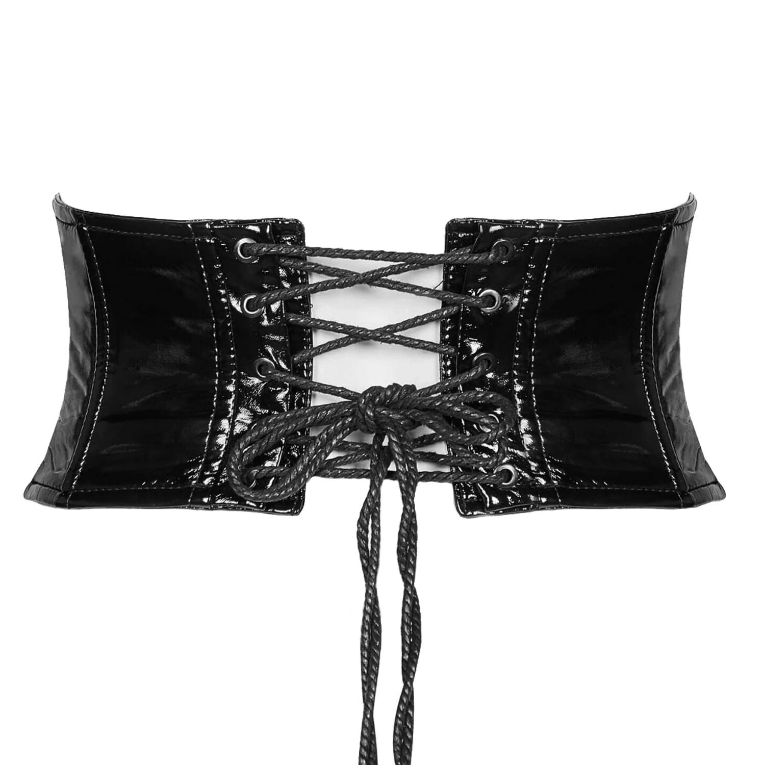 PUNK RAVE Serre-Taille Gothique 'Black Cage' Noir 12 PUNK RAVE Serre-Taille Gothique 'Black Cage' Noir – Image 10