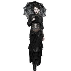 PUNK RAVE Serre-Taille Marron Foncé 'Dragon Lady' 20 PUNK RAVE Serre-Taille Marron Foncé 'Dragon Lady' -ALCHEMY GOTHIC shop serre taille marron fonce dragon lady 1 4