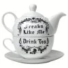 ALCHEMY GOTHIC Service à Thé 'Freaks Like Me Drink Tea' 2 ALCHEMY GOTHIC Service à Thé 'Freaks Like Me Drink Tea' -ALCHEMY GOTHIC shop service a the freaks like me drink tea