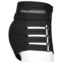 PUNK RAVE Short 'Control Freak' Noir -ALCHEMY GOTHIC shop short control freak noir 12