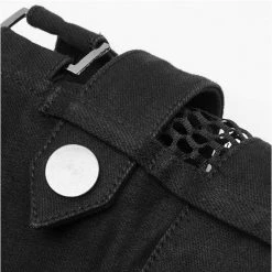 PUNK RAVE Short 'Control Freak' Noir -ALCHEMY GOTHIC shop short control freak noir 13