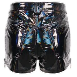 DEVIL FASHION Short 'Cyber Laser' En Vinyl Noir 35 DEVIL FASHION Short 'Cyber Laser' En Vinyl Noir -ALCHEMY GOTHIC shop short cyber laser en vinyl noir 14