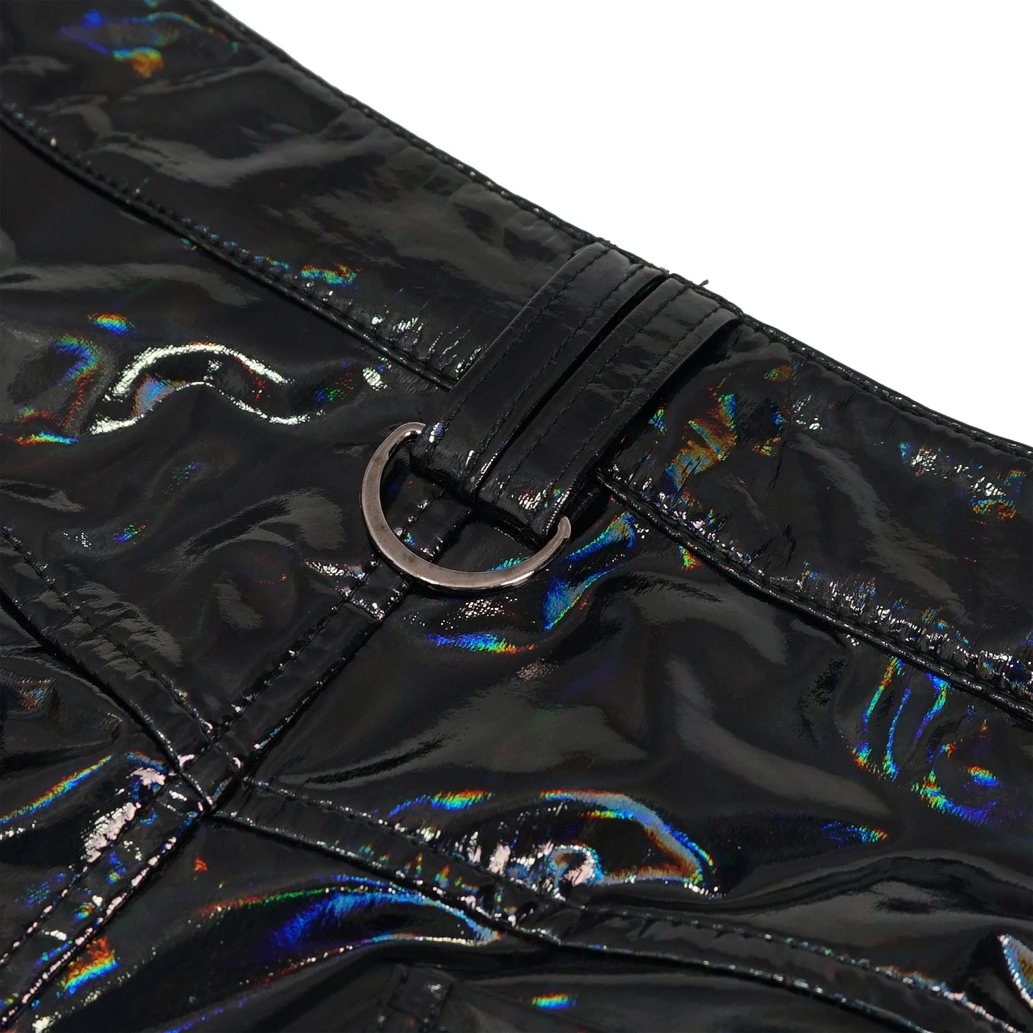 DEVIL FASHION Short 'Cyber Laser' En Vinyl Noir 21 DEVIL FASHION Short 'Cyber Laser' En Vinyl Noir – Image 19