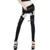 PUNK RAVE Short Et Leg Warmers 'Furia' Noirs