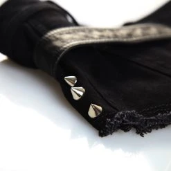 PUNK RAVE Short Et Leg Warmers 'Furia' Noirs -ALCHEMY GOTHIC shop short et leg warmers furia noirs 18