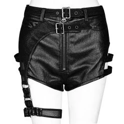 PUNK RAVE Short 'Furiosa' Noir -ALCHEMY GOTHIC shop short furiosa noir 9