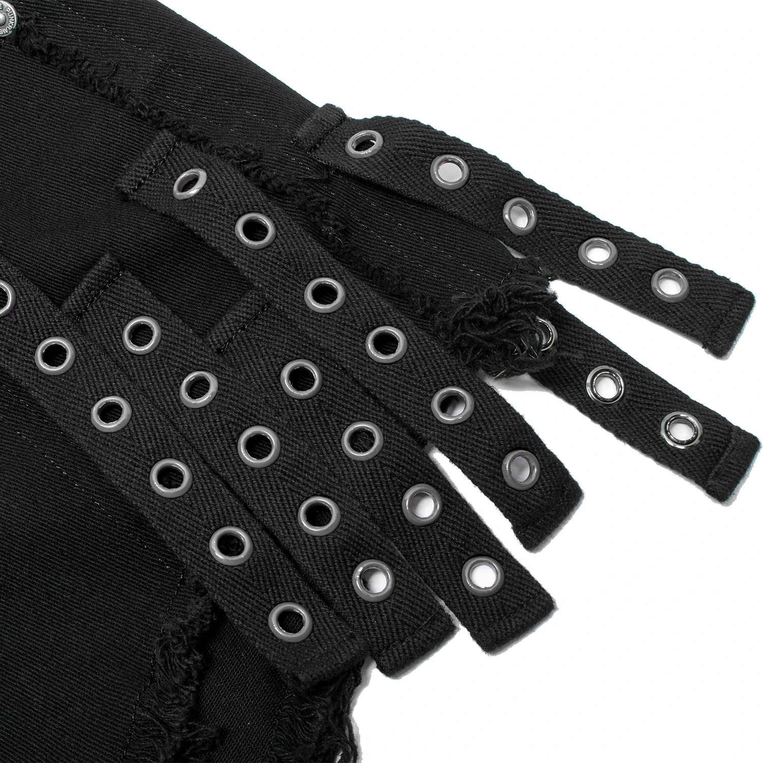 PUNK RAVE Short Gothique 'Ragged' Noir 18 PUNK RAVE Short Gothique 'Ragged' Noir – Image 16