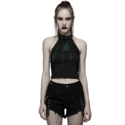 PUNK RAVE Short Gothique 'Ragged' Noir 24 PUNK RAVE Short Gothique 'Ragged' Noir -ALCHEMY GOTHIC shop short gothique ragged noir 4
