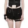 PUNK RAVE Short Gothique 'Tank Girl' Noir