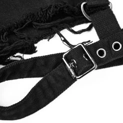 PUNK RAVE Short Gothique 'Tank Girl' Noir -ALCHEMY GOTHIC shop short gothique tank girl noir 11