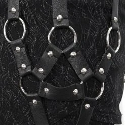 DEVIL FASHION Short 'Iona' Noir -ALCHEMY GOTHIC shop short iona noir 16