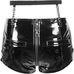 DEVIL FASHION Short Sexy 'Fetishista' En Simili Cuir Noir 34 DEVIL FASHION Short Sexy 'Fetishista' En Simili Cuir Noir -ALCHEMY GOTHIC shop short sexy fetishista en simili cuir noir 12