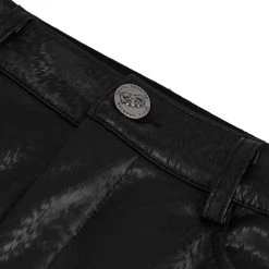 DEVIL FASHION Short Sexy 'Pentagram' En Simili Cuir Noir -ALCHEMY GOTHIC shop short sexy pentagram en simili cuir noir 15