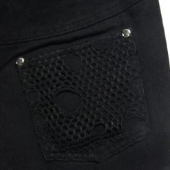 DEVIL FASHION Short 'Zephir' Noir 24 DEVIL FASHION Short 'Zephir' Noir -ALCHEMY GOTHIC shop short zephir noir 10