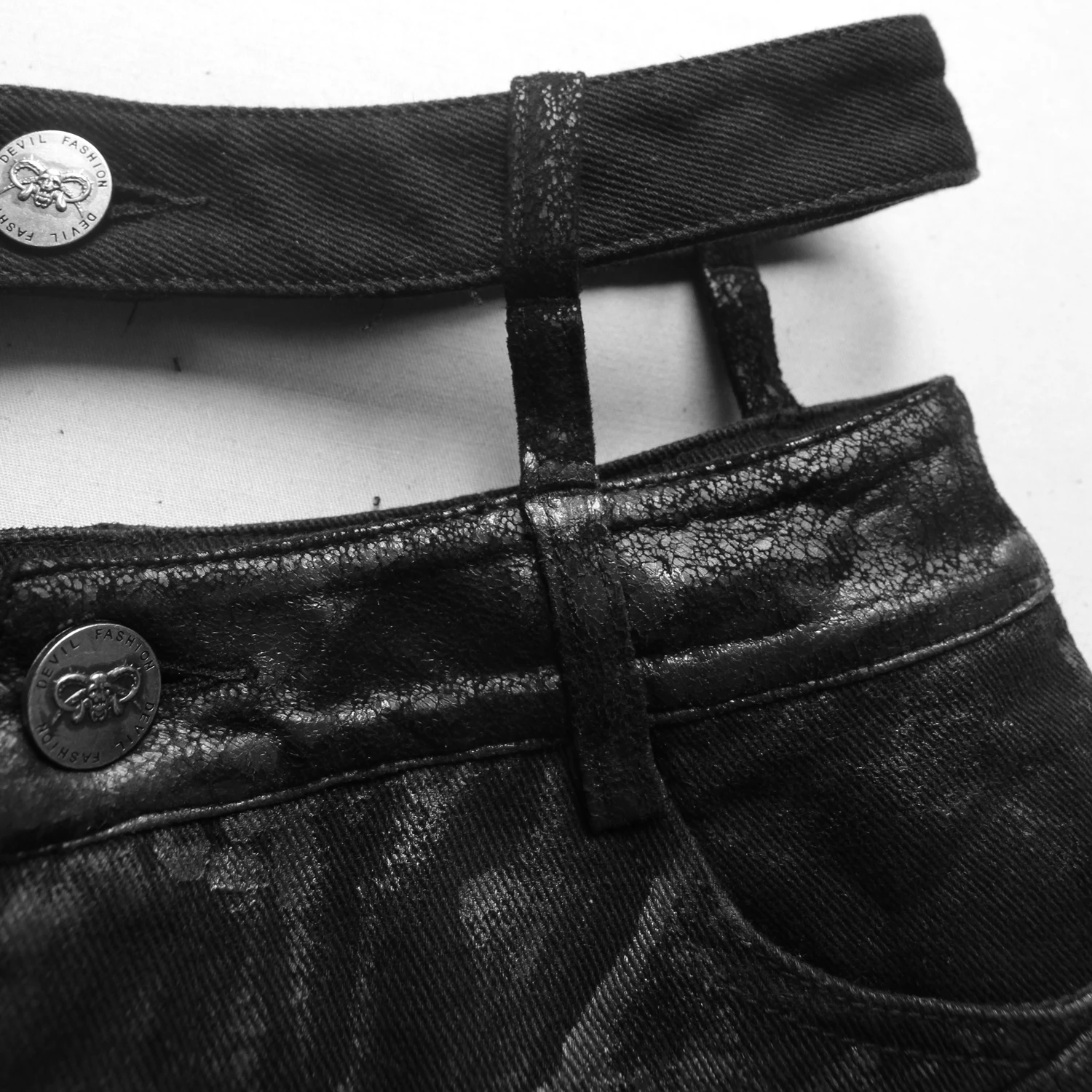 DEVIL FASHION Short 'Zephir' Noir 14 DEVIL FASHION Short 'Zephir' Noir – Image 12