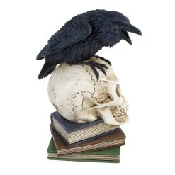 The Vault By Alchemy Statuette 'Poe's Raven' -ALCHEMY GOTHIC shop statuette poe s raven 1 2