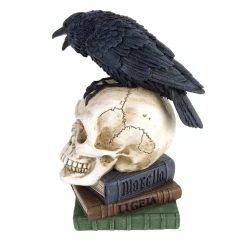 The Vault By Alchemy Statuette 'Poe's Raven' -ALCHEMY GOTHIC shop statuette poe s raven 1 3