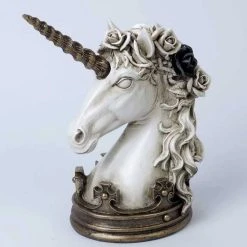 The Vault By Alchemy Statuette Présentoir à Bijoux 'Unicorn' 13 The Vault By Alchemy Statuette Présentoir à Bijoux 'Unicorn' -ALCHEMY GOTHIC shop statuette presentoir a bijoux unicorn 1 2
