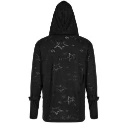 PUNK RAVE Sweat à Capuche 'Cynfael' Noir -ALCHEMY GOTHIC shop sweat a capuche cynfael noir 10