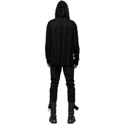 PUNK RAVE Sweat à Capuche Gothique 'Zephyr' Noir -ALCHEMY GOTHIC shop sweat a capuche gothique zephyr noir 7