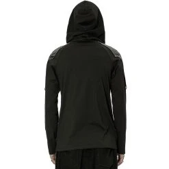 PUNK RAVE Sweat à Capuche 'Lycidas' Noir -ALCHEMY GOTHIC shop sweat a capuche lycidas noir 2