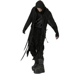 PUNK RAVE Sweat à Capuche 'Lycidas' Noir -ALCHEMY GOTHIC shop sweat a capuche lycidas noir 5