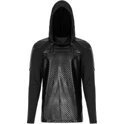 PUNK RAVE Sweat à Capuche 'Lycidas' Noir -ALCHEMY GOTHIC shop sweat a capuche lycidas noir 7