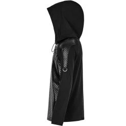 PUNK RAVE Sweat à Capuche 'Lycidas' Noir -ALCHEMY GOTHIC shop sweat a capuche lycidas noir 9