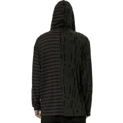 PUNK RAVE Sweat à Capuche 'Ywain' Noir -ALCHEMY GOTHIC shop sweat a capuche ywain noir 2