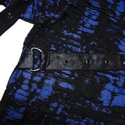 PUNK RAVE Sweat 'Neobus' Noir Et Bleu -ALCHEMY GOTHIC shop sweat neobus noir et bleu 14