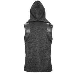 DEVIL FASHION T-Shirt à Capuche 'Haboolm' Noir -ALCHEMY GOTHIC shop t shirt a capuche haboolm noir 10