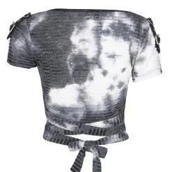 PUNK RAVE T-Shirt à Manches Courtes 'Punk Bandage' Gris -ALCHEMY GOTHIC shop t shirt a manches courtes punk bandage gris 8