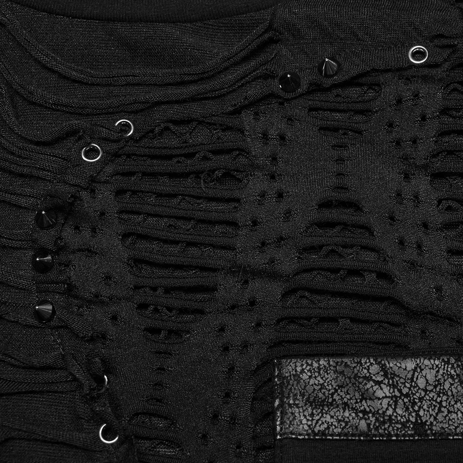 PUNK RAVE T-Shirt 'Griffin' Noir 15 PUNK RAVE T-Shirt 'Griffin' Noir – Image 13