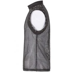 PUNK RAVE T-Shirt Sans Manches 'Burning Man' En Résille Marron 21 PUNK RAVE T-Shirt Sans Manches 'Burning Man' En Résille Marron -ALCHEMY GOTHIC shop t shirt sans manches burning man en resille marron 8