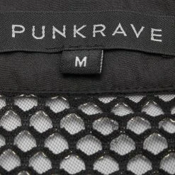 PUNK RAVE T-Shirt Sans Manches 'Burning Man' En Résille Marron 22 PUNK RAVE T-Shirt Sans Manches 'Burning Man' En Résille Marron -ALCHEMY GOTHIC shop t shirt sans manches burning man en resille marron 9