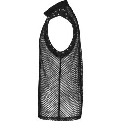 PUNK RAVE T-Shirt Sans Manches 'Burning Man' En Résille Noire 28 PUNK RAVE T-Shirt Sans Manches 'Burning Man' En Résille Noire -ALCHEMY GOTHIC shop t shirt sans manches burning man en resille noire 11