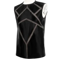 DEVIL FASHION T-Shirt Sans Manches 'Patchwork' Pour Hommes 30 DEVIL FASHION T-Shirt Sans Manches 'Patchwork' Pour Hommes -ALCHEMY GOTHIC shop t shirt sans manches patchwork pour hommes 11