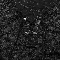 PUNK RAVE T-Shirt Sans Manches 'Psychonaut' Noir -ALCHEMY GOTHIC shop t shirt sans manches psychonaut noir 9