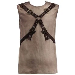 PUNK RAVE T-Shirt Steampunk 'Lazarus' Beige -ALCHEMY GOTHIC shop t shirt steampunk lazarus beige 4