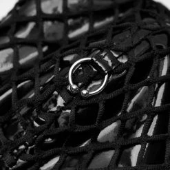 PUNK RAVE Top à Bretelles 'Toxic' En Vinyle Noir -ALCHEMY GOTHIC shop top a bretelles toxic en vinyle noir 12