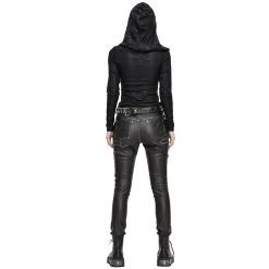 DEVIL FASHION Haut Manches Longues 'Badriyah' Noir Avec Capuche... 26 DEVIL FASHION Haut Manches Longues 'Badriyah' Noir Avec Capuche... -ALCHEMY GOTHIC shop top a capuche asymetrique cyber game noir 24