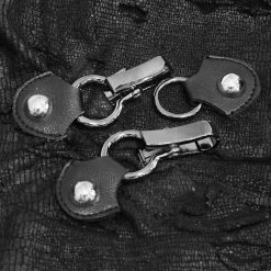 DEVIL FASHION Haut Manches Longues 'Badriyah' Noir Avec Capuche... 39 DEVIL FASHION Haut Manches Longues 'Badriyah' Noir Avec Capuche... -ALCHEMY GOTHIC shop top a capuche asymetrique cyber game noir 37