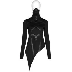 PUNK RAVE Top à Manches Longues 'Church Architectura' Noir -ALCHEMY GOTHIC shop top a manches longues church architectura noir 11