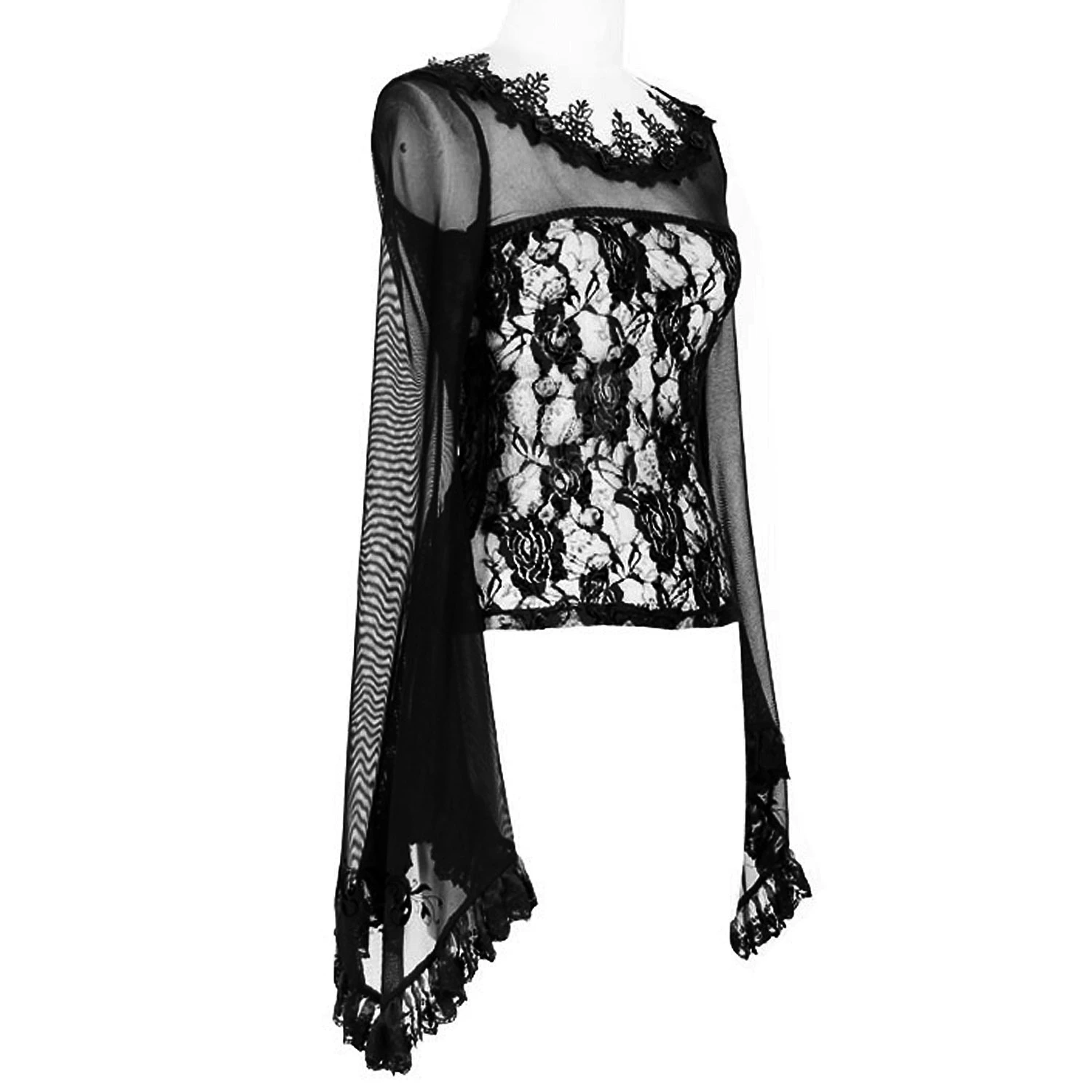 Eva Lady Top à Manches Longues 'Femme Fatale' Noir 11 Eva Lady Top à Manches Longues 'Femme Fatale' Noir – Image 9