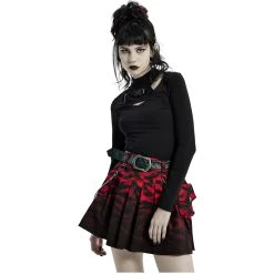 PUNK RAVE Top à Manches Longues 'Gehenna' Noir 20 PUNK RAVE Top à Manches Longues 'Gehenna' Noir -ALCHEMY GOTHIC shop top a manches longues gehenna noir 1