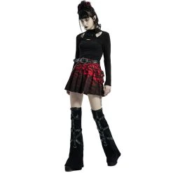 PUNK RAVE Top à Manches Longues 'Gehenna' Noir 23 PUNK RAVE Top à Manches Longues 'Gehenna' Noir -ALCHEMY GOTHIC shop top a manches longues gehenna noir 4
