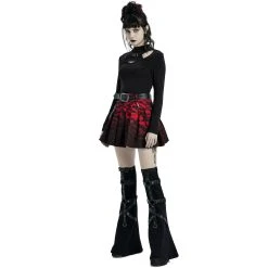 PUNK RAVE Top à Manches Longues 'Gehenna' Noir 25 PUNK RAVE Top à Manches Longues 'Gehenna' Noir -ALCHEMY GOTHIC shop top a manches longues gehenna noir 6