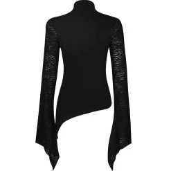 PUNK RAVE Top à Manches Longues 'Isolde' Noir 41 PUNK RAVE Top à Manches Longues 'Isolde' Noir -ALCHEMY GOTHIC shop top a manches longues isolde noir 19